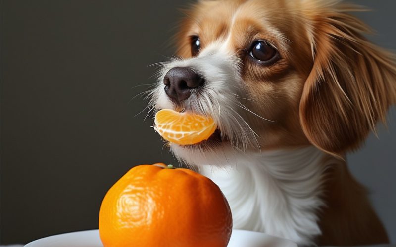 Can dog eat orange peel